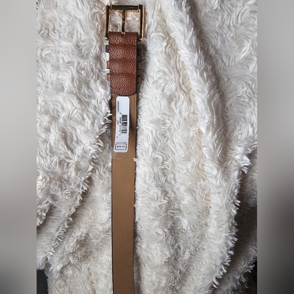 Michael Kors MK Monogramm Gold Studded Belt Small NWT - Picture 9 of 12